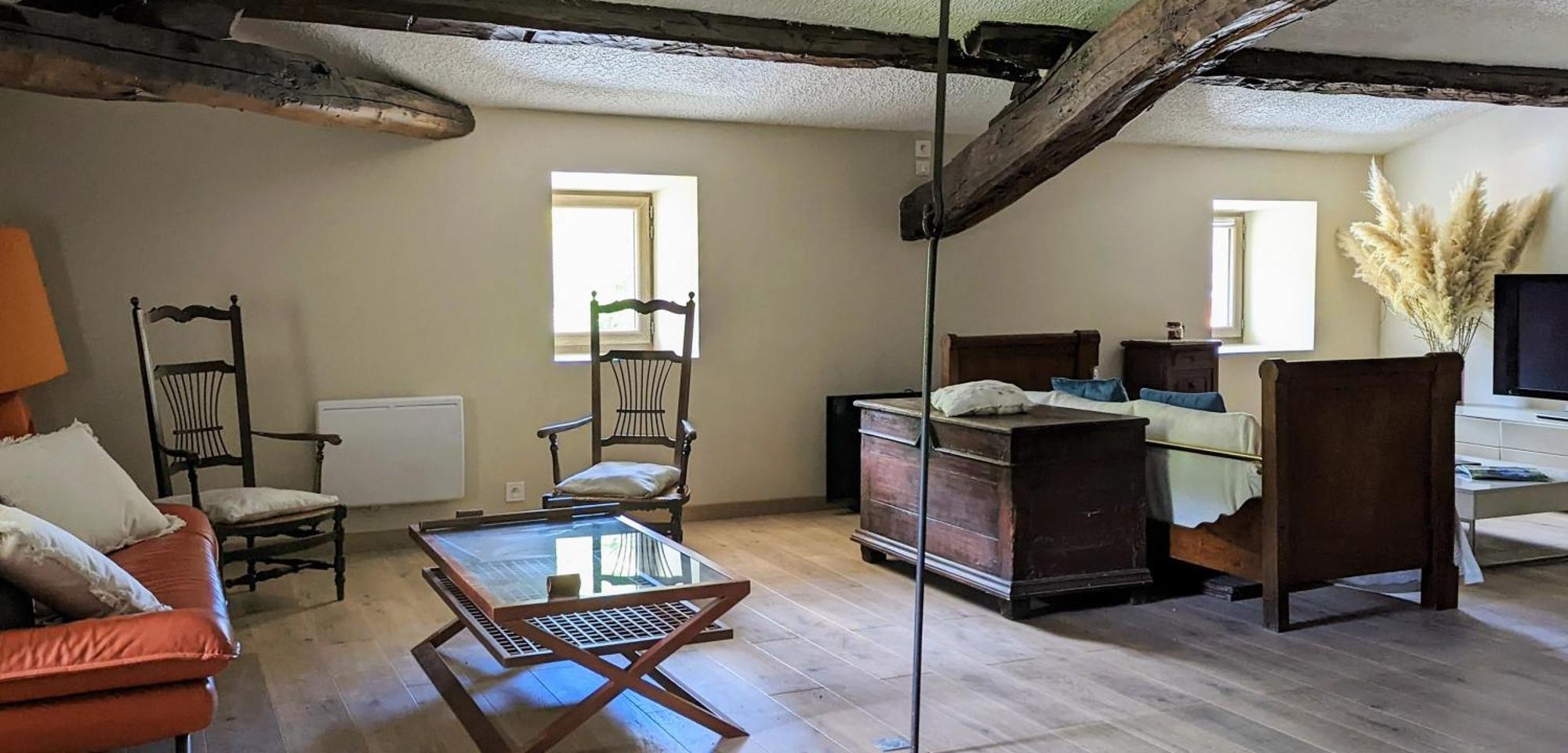 Un Jardin Secret Bed & Breakfast Yzeron Bagian luar foto